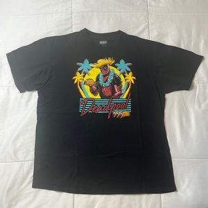 Graphic T-Shirt Deadpool Holiday Taco Tee Size XL Color Black/Red/Yellow
